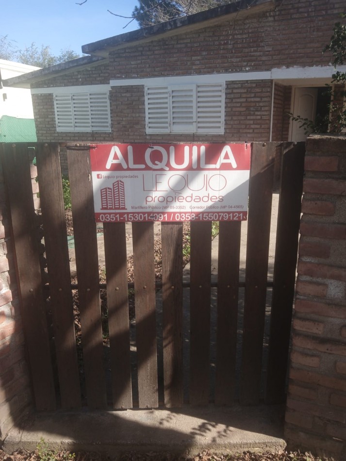 ALQUILER PROPIEDAD ANISACATE, CORDOBA